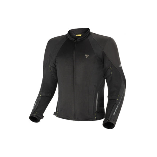 SHIMA Jet impermeabile moto tessuto Giacca Nero