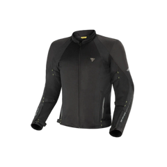 SHIMA Jet impermeabile moto tessuto Giacca Nero 