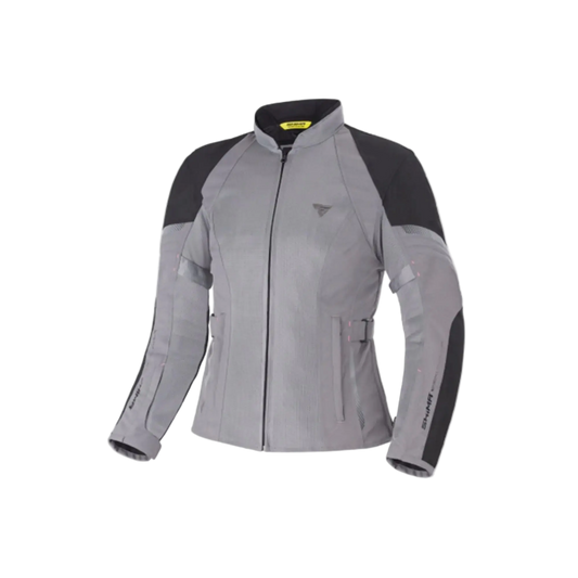 SHIMA Jet donna moto impermeabile tessuto Giacca Grigio 