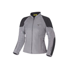 SHIMA Jet donna moto impermeabile tessuto Giacca Grigio