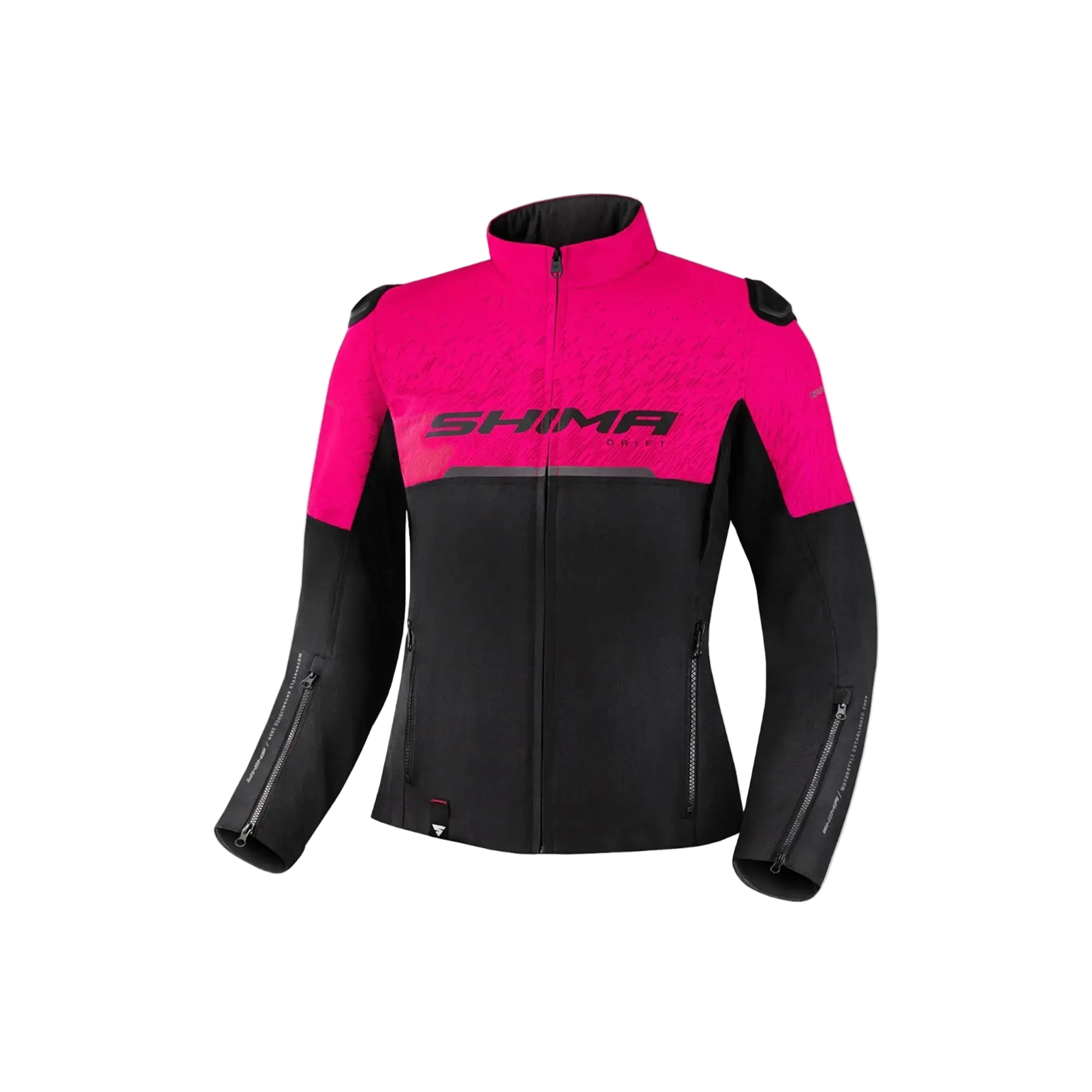 SHIMA Drift Signore Cappuccio NERO ROSA 