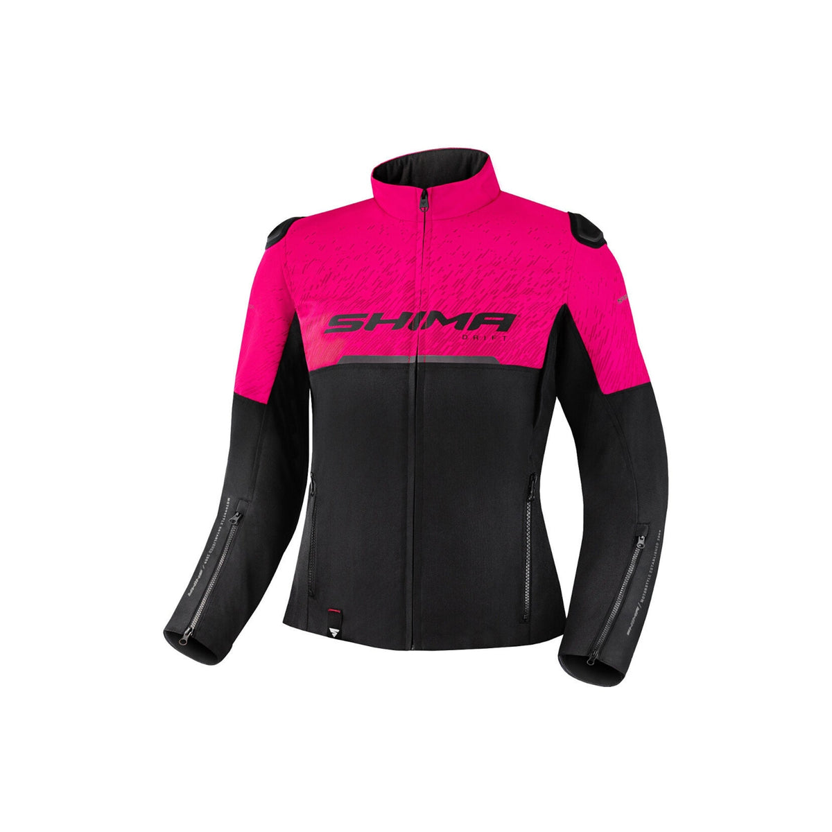 SHIMA Drift Signore Cappuccio NERO ROSA