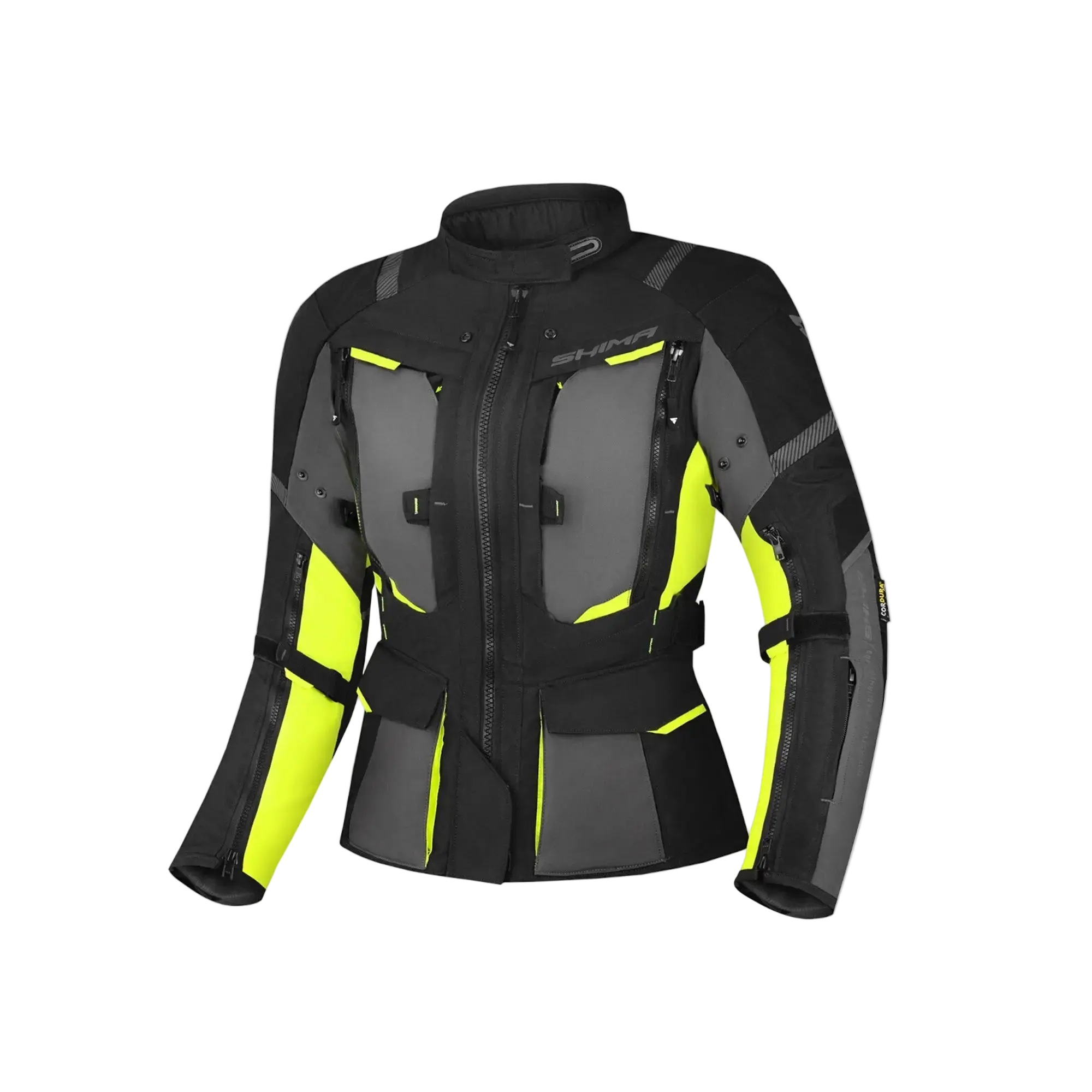 SHIMA HERO 2.0 DONNA GIACCHE NERO GRIGIO GIALLO FLUO 