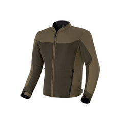 SHIMA Openair moto pelle Giacca Marrone