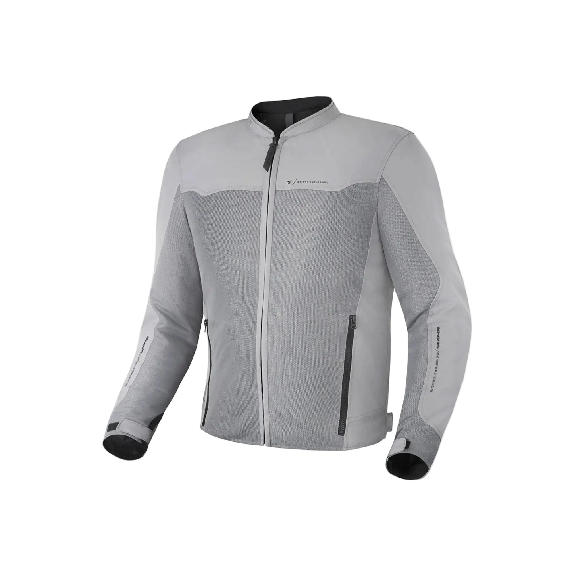 SHIMA Openair impermeabile tessuto moto Giacca GRIGIO 