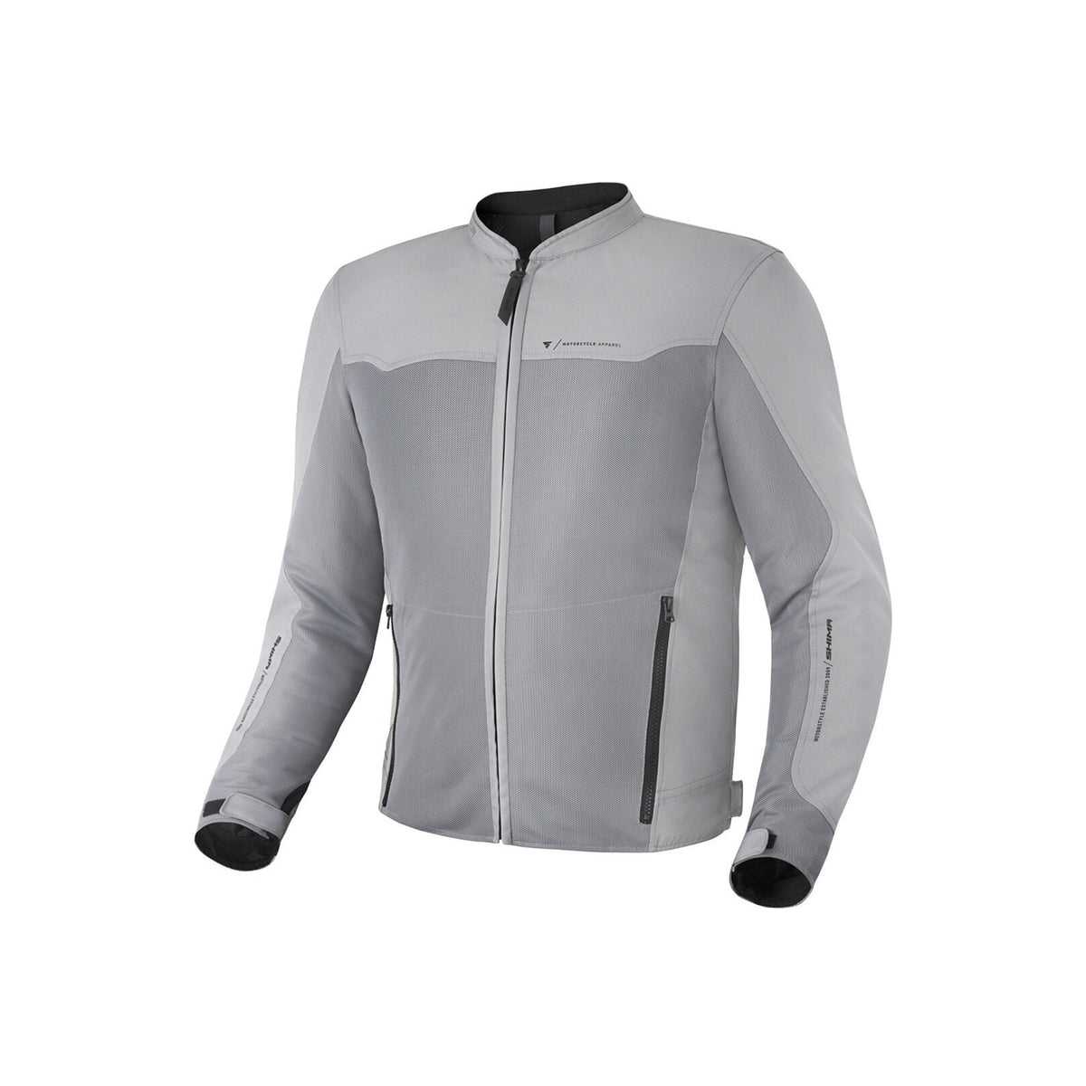 SHIMA Openair impermeabile tessuto moto Giacca GRIGIO