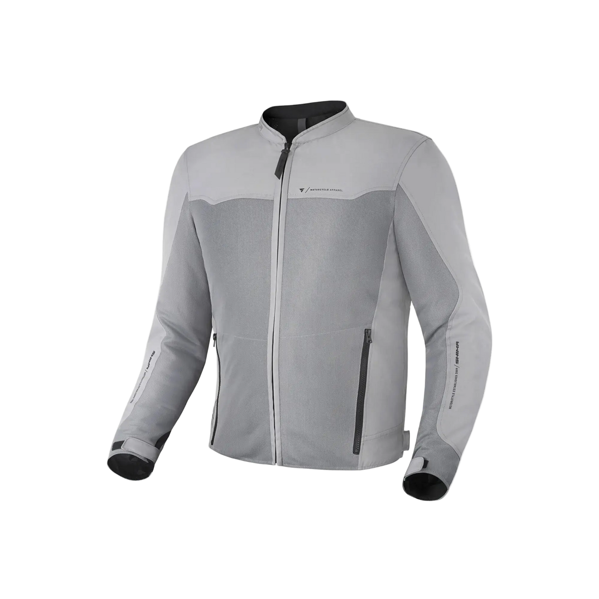 SHIMA Openair impermeabile tessuto moto Giacca GRIGIO 