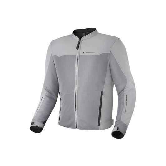 SHIMA Openair impermeabile tessuto moto Giacca GRIGIO