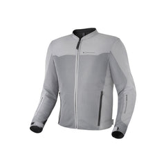 SHIMA Openair impermeabile tessuto moto Giacca GRIGIO