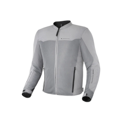 SHIMA Openair impermeabile tessuto moto Giacca GRIGIO 