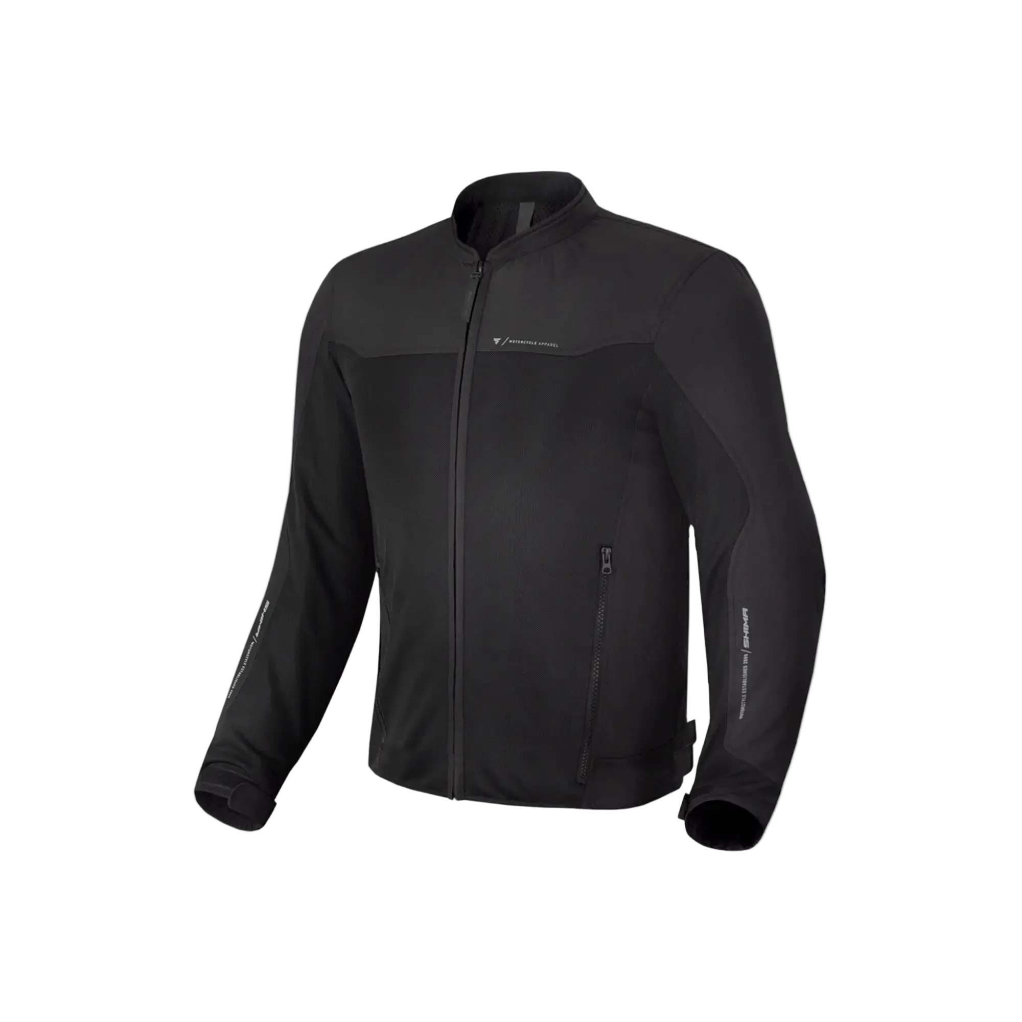 SHIMA Openair moto tessuto Giacca NERA 