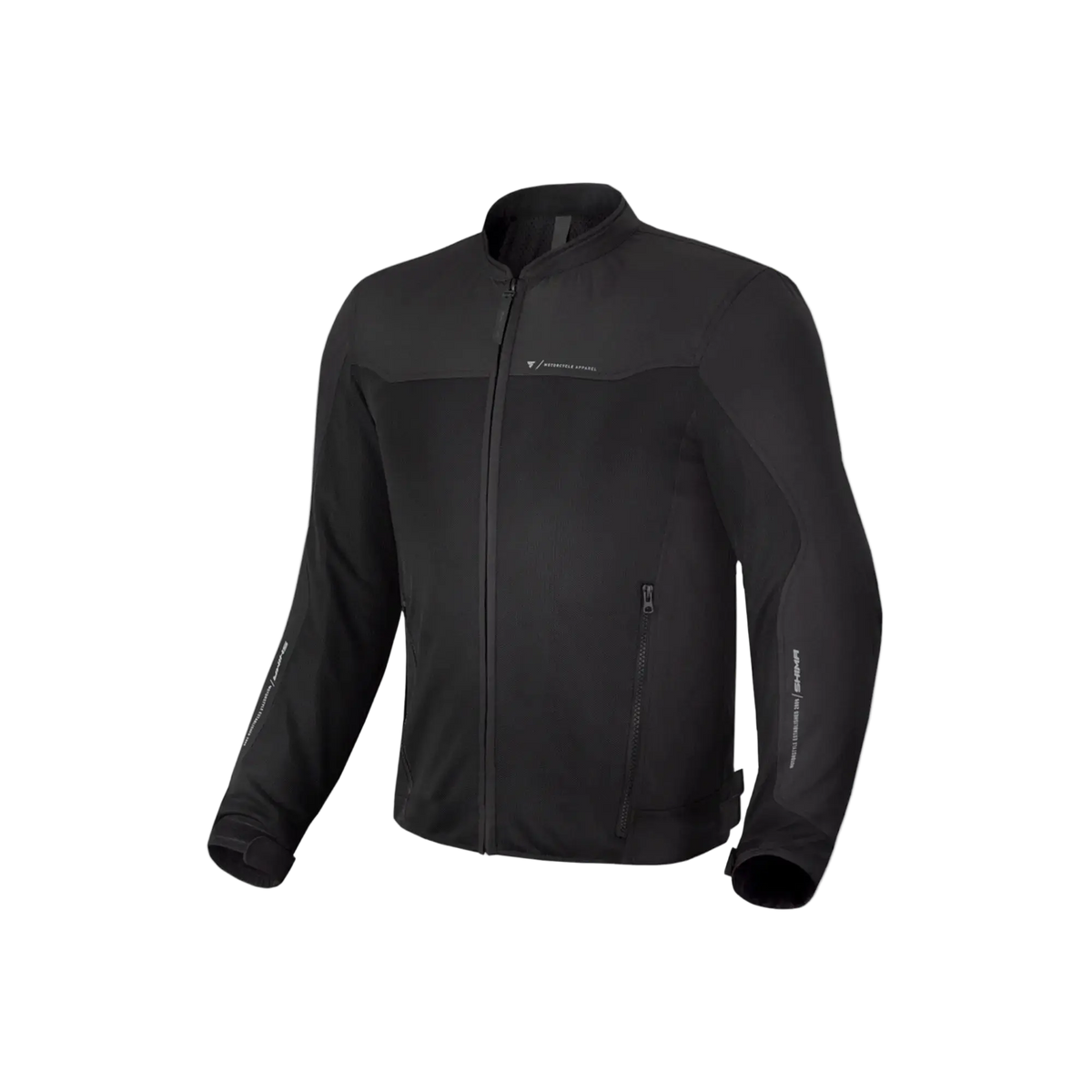 SHIMA Openair moto tessuto Giacca NERA 