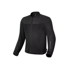 SHIMA Openair moto tessuto Giacca NERA 