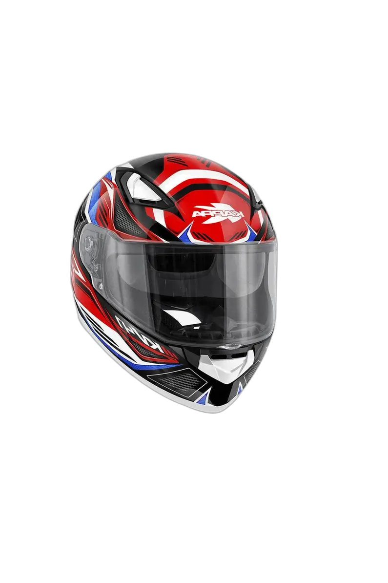 KAPPA KV41 Dallas Moto integrali Caschi Rosso Blu Bianco 