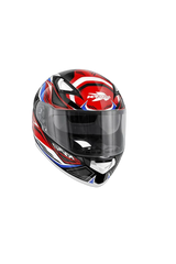 KAPPA KV41 Dallas Moto integrali Caschi Rosso Blu Bianco 
