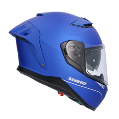 SHIRO FF939 Alpha Moto Integrali Caschi Opaco Blu 