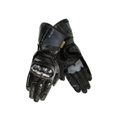SHIMA STR-2 GUANTI CORTI DA CORSA NERO 