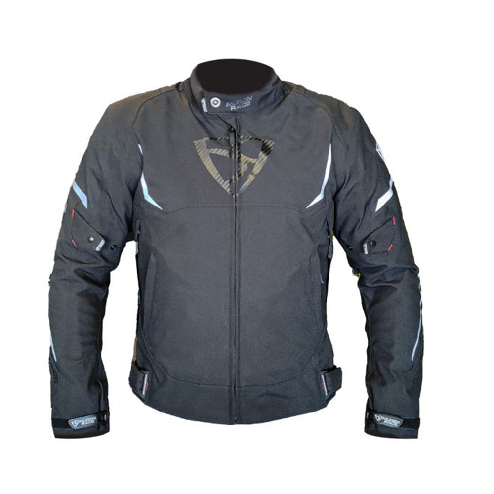 MUGENRACE MUNEE Moto Tessile Giacca Nera
