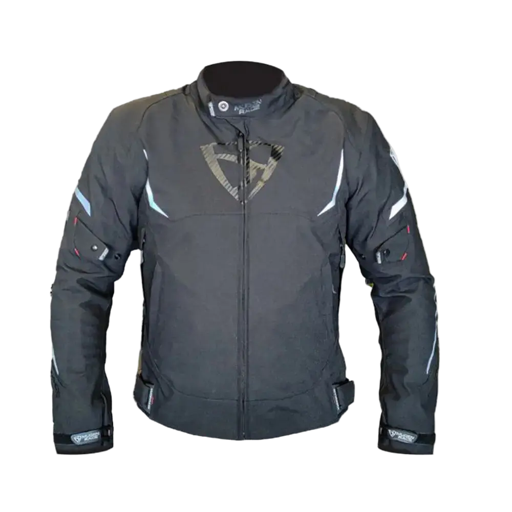 MUGENRACE MUNEE Moto Tessile Giacca Nera 