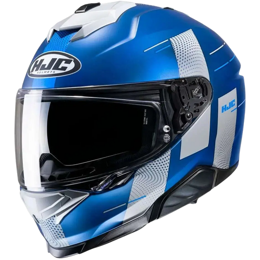 HJC-i71 PEKA MC2SF Moto Integrale Caschi Grigio Blu 