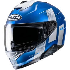 HJC-i71 PEKA MC2SF Moto Integrale Caschi Grigio Blu 