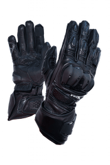 MUGENRACE G-MNR-2481 LINEA SPORT Moto Pelle Guanti Neri