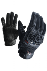 MUGENRACE G-MNR-2484 ABR-G Moto Corti Guanti Neri