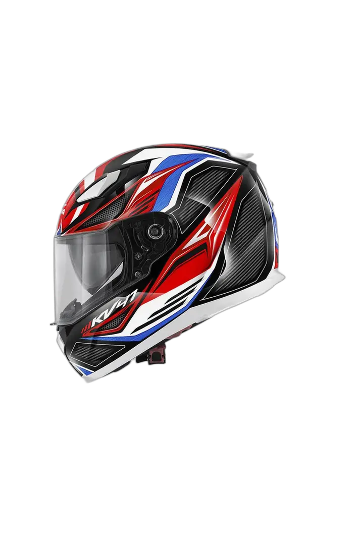 KAPPA KV41 Dallas Moto integrali Caschi Rosso Blu Bianco 