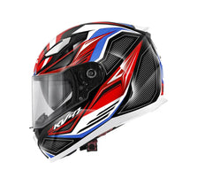 KAPPA KV41 Dallas Moto integrali Caschi Rosso Blu Bianco