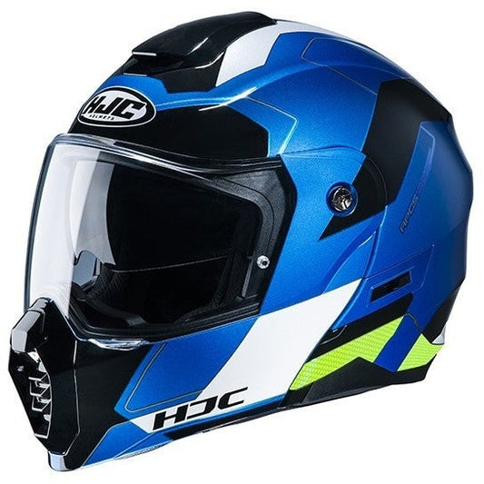  HJC C80 Rox MC24 sportivi apribili modulari Caschi da motocicletta blu