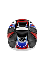 KAPPA KV41 Dallas Moto integrali Caschi Rosso Blu Bianco 