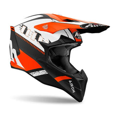 AIROH WRAAAP FEEL Motocross Moto Enduro Caschi Arancio Opaco