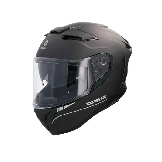 SHIRO FF939 Alpha Moto Integrali Caschi Opaco Nero 