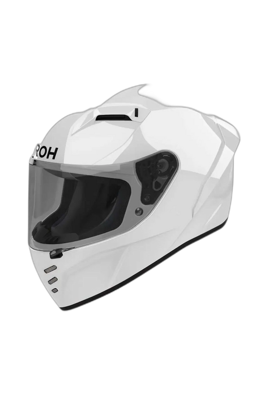 AIROH CONNOR Moto Integrali Caschi Bianco Lucido 