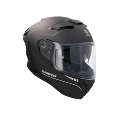SHIRO FF939 Alpha Moto Integrali Caschi Opaco Nero 