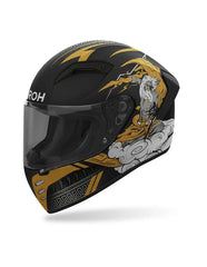 AIROH CONNOR ZEUS Opaca Moto Integrali Sports Caschi