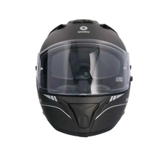 SHIRO FF939 Alpha Moto Integrali Caschi Opaco Nero 