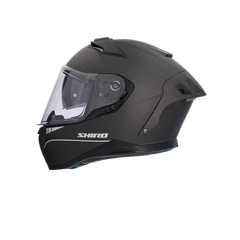 SHIRO FF939 Alpha Moto Integrali Caschi Opaco Nero 