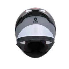 SHIRO Katana Motociclo Integrali Caschi Opaco Nero Grigio Bianco 
