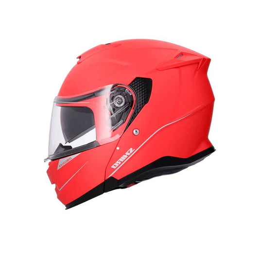SHIRO FF950 SCOPRI Moto Modulare Caschi Opaco Rosso