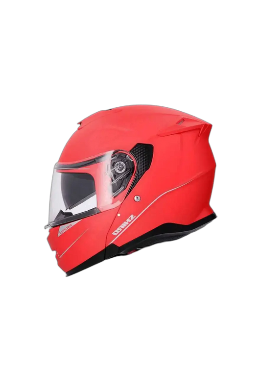 SHIRO FF950 SCOPRI Moto Modulare Caschi Opaco Rosso 