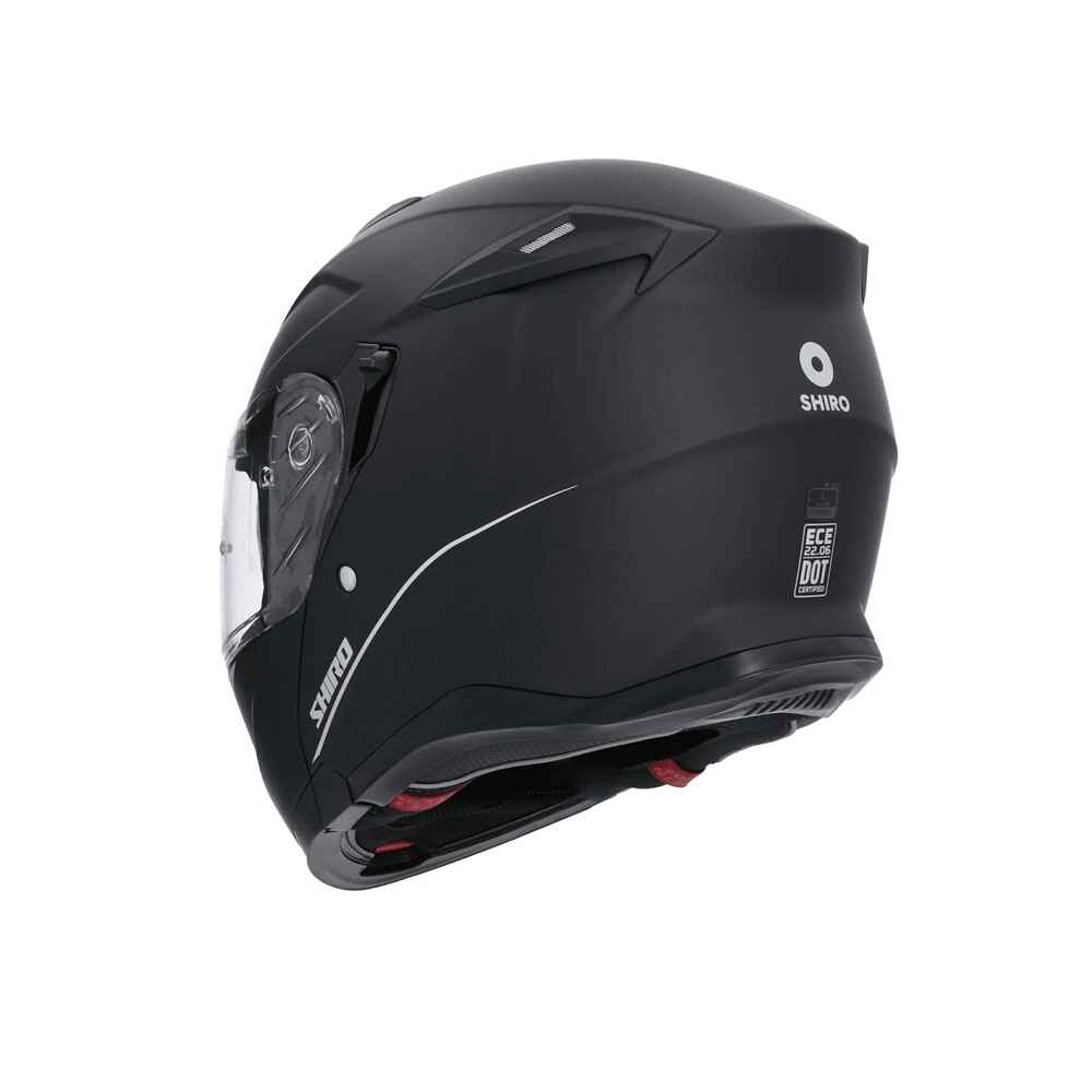 SHIRO FF950 SCOPRI Moto Modulari Caschi Opaco Nero