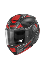 GIVI X27 Mod Dimension Moto Modulare Caschi Nero Rosso 