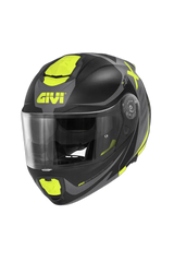 GIVI X27 Mod Dimension Moto Modulare Caschi Titan Nero Giallo 