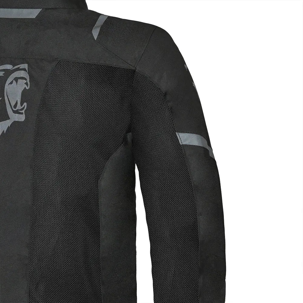 Bela Mesh Pro Estivo traforato  Uomo Nero in tessuto per moto detail 4