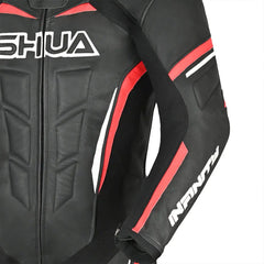 Shua Infinity Nero Rosso1PC Tute da Moto in Pelle Uomo  elbow