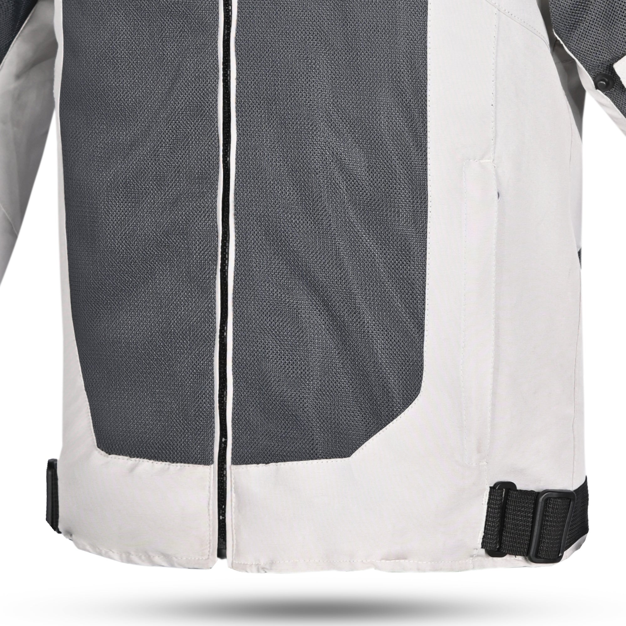 R-TECH SPIRAL MESH GIACCA MOTO ESTIVA IN TESSUTO  BIANCO/NERO/ROSSO 