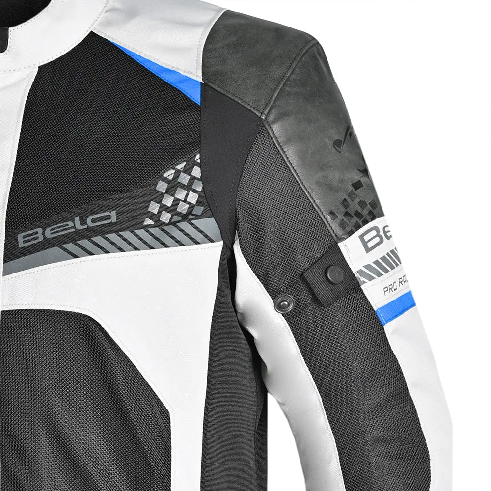 Bela Giacca in tessuto Onsaker Touring Nero/Blu a 3 strati 