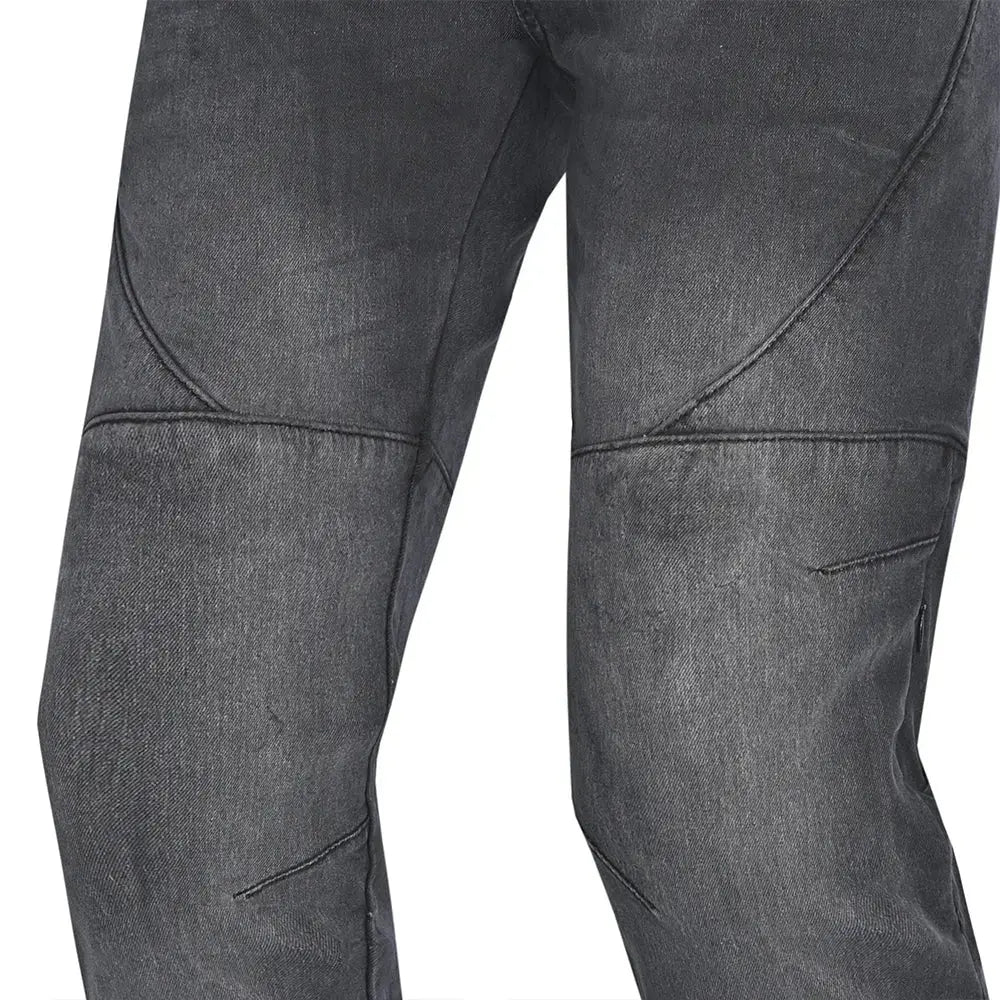 Jeans Rocker da 30 con cucitura interna in denim nero 