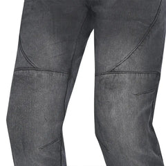 Jeans Rocker da 30 con cucitura interna in denim nero 